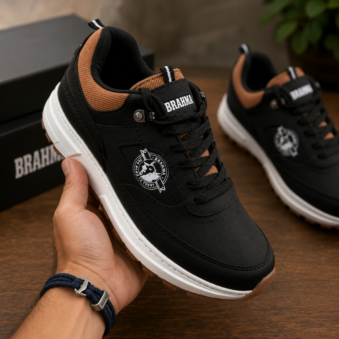 CASUAL BRAHMA PREMIUM Cuero Genuíno⚡ DESCONTO LIMITADO: 50% OFF