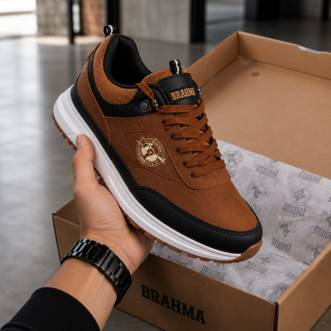 CASUAL BRAHMA PREMIUM Cuero Genuíno⚡ DESCONTO LIMITADO: 50% OFF