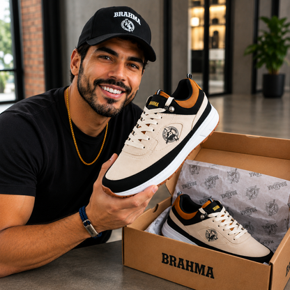 CASUAL BRAHMA PREMIUM Cuero Genuíno⚡ DESCONTO LIMITADO: 50% OFF